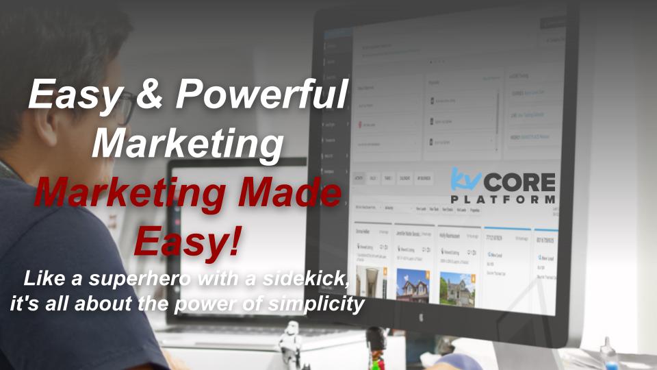 3 of 5 kvCORE Training – Easy & Powerful Marketing