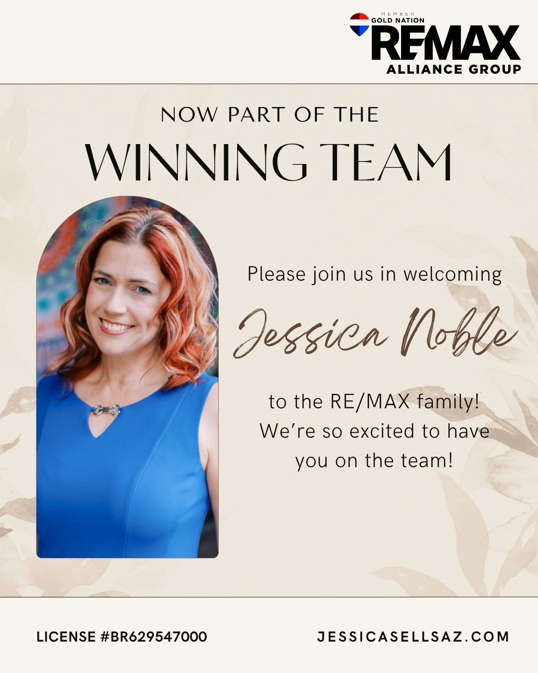 Welcome Jessica Noble
