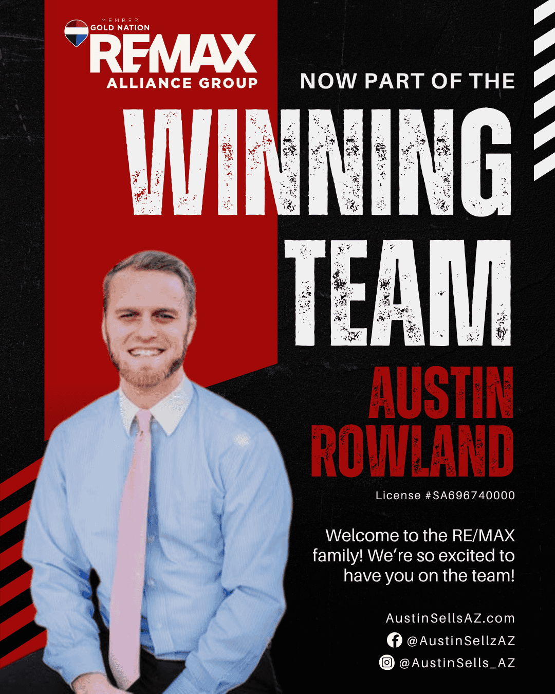 Welcome Austin Rowland