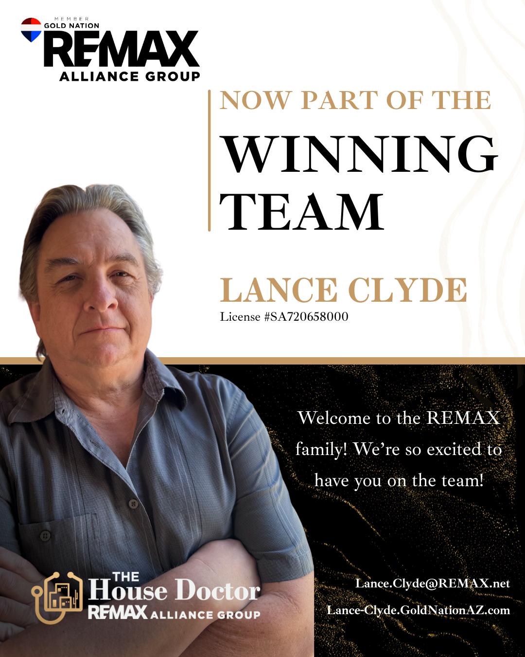 Welcome Lance Clyde