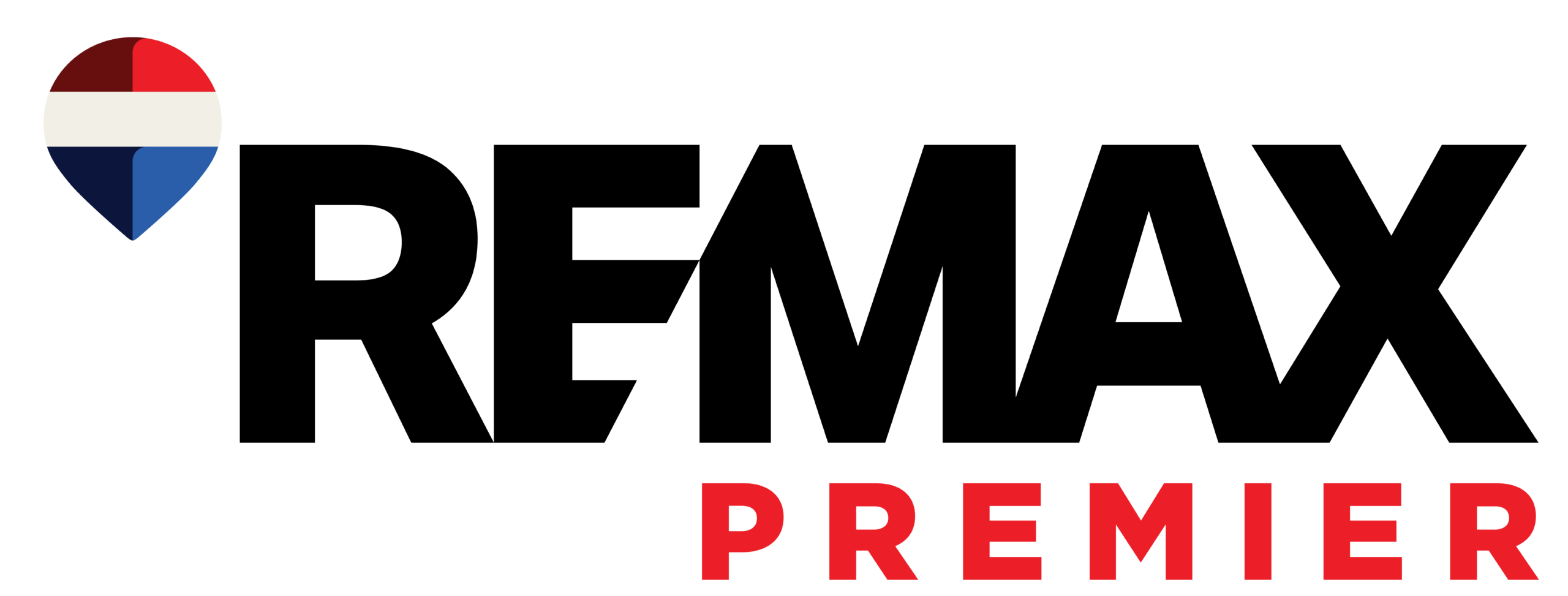 REMAX Premier Logo Stacked Red