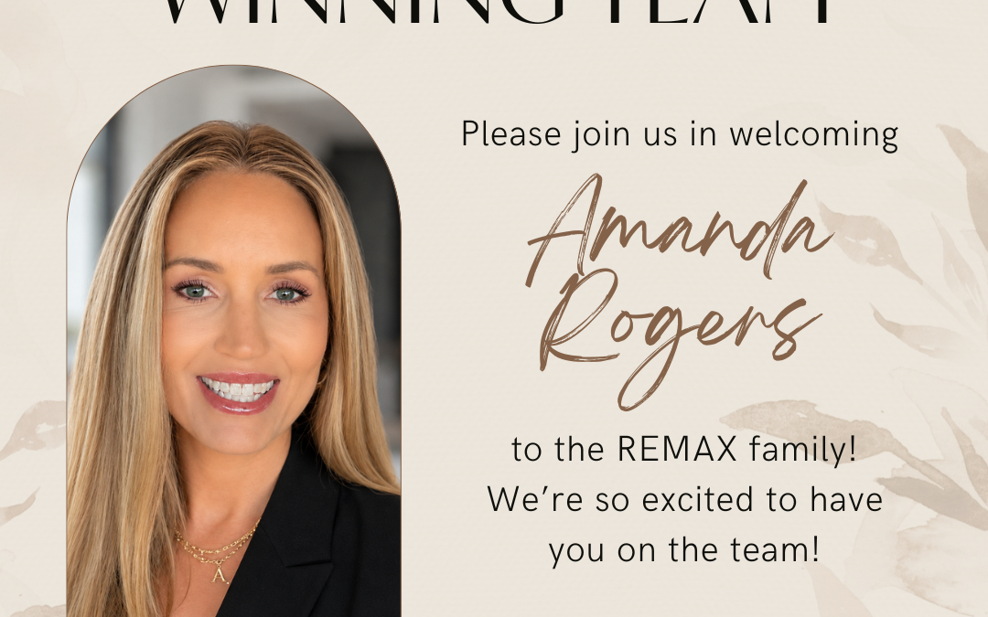 Welcome Amanda Rogers
