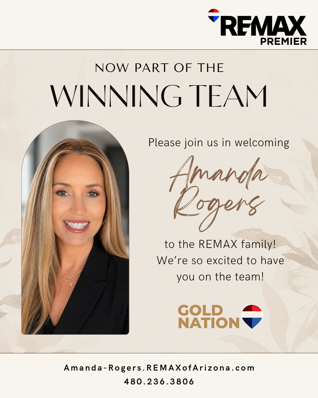 Welcome Amanda Rogers Welcome Amanda Rogers