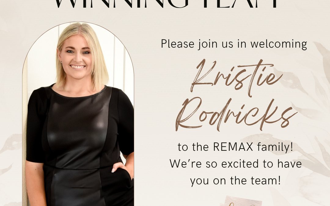 Welcome Kristie Rodricks